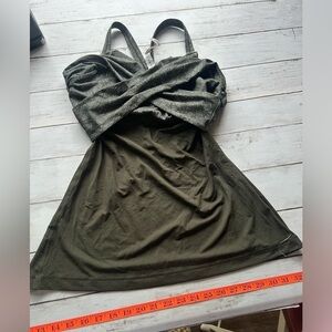 Lululemon Wrap It Up Tank EUC lululemon wrap it up tank 10